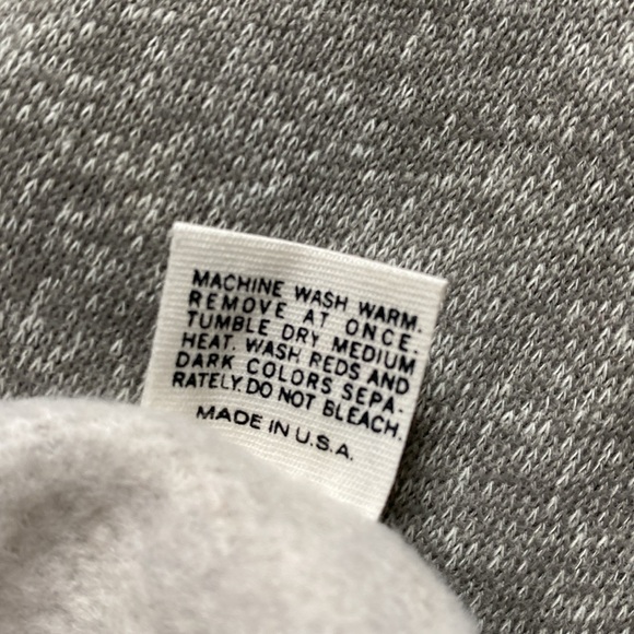 Mayo Spruce VTG 60s Sweatshirt Unisex Sz. Small (34-36) Solid Gray - Picture 8 of 9